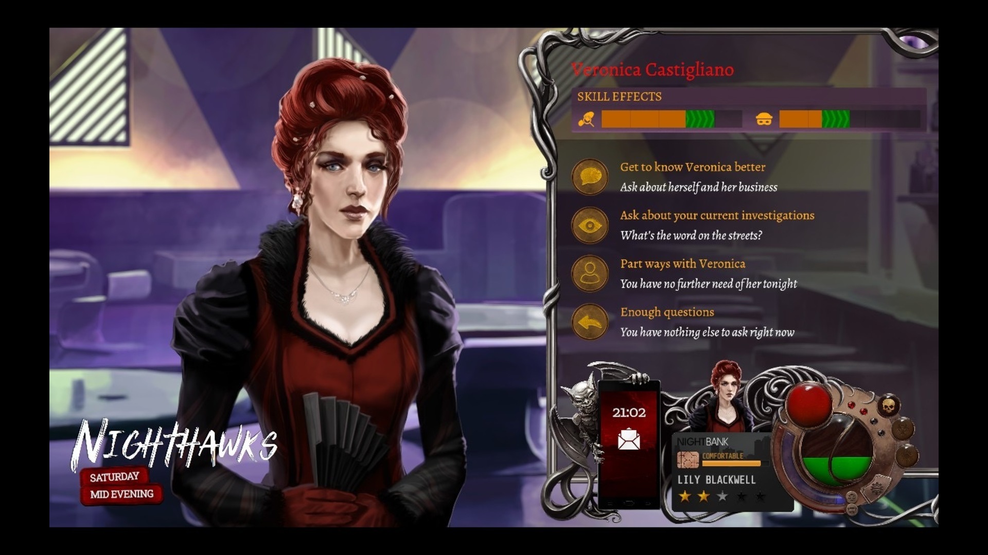 Nighthawks screenshots on Steam Deck