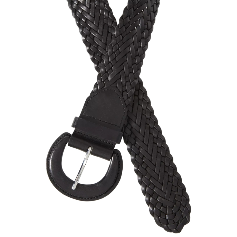 Anthropologie, Leather Woven Belt