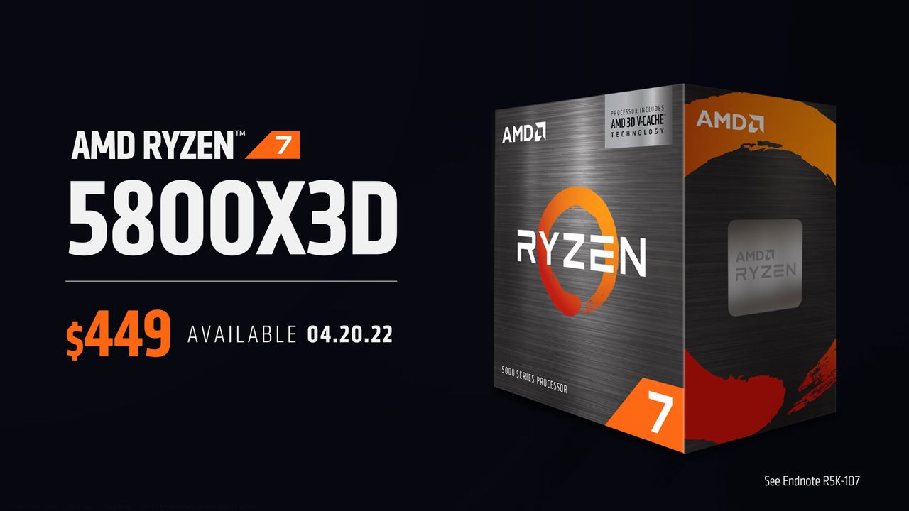 AMD Fires Back With 7 New Chips, Flagship $449 Ryzen 7 5800X3D