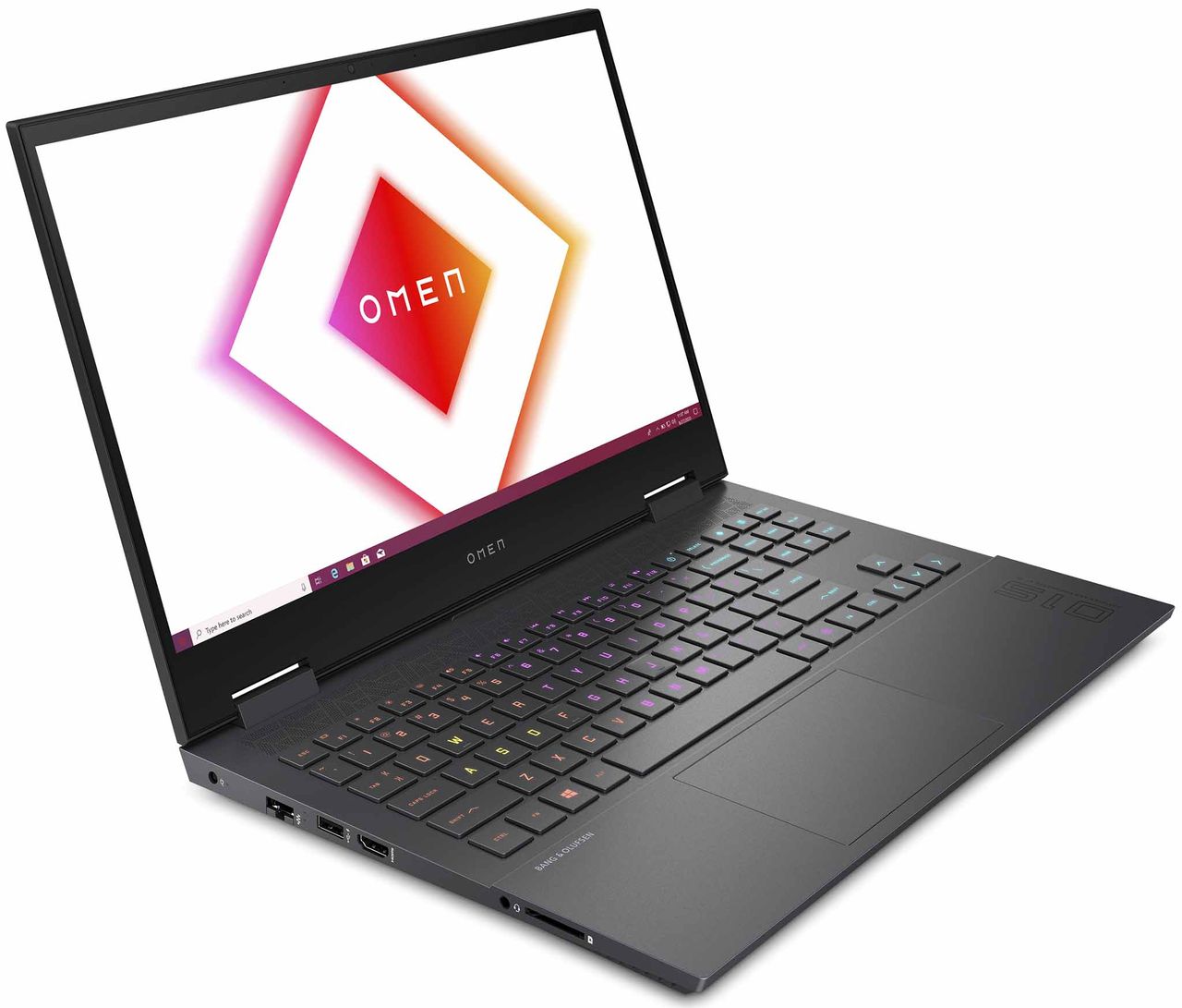 HP OMEN 15 open