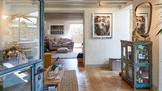 cottage renovation with crittal door