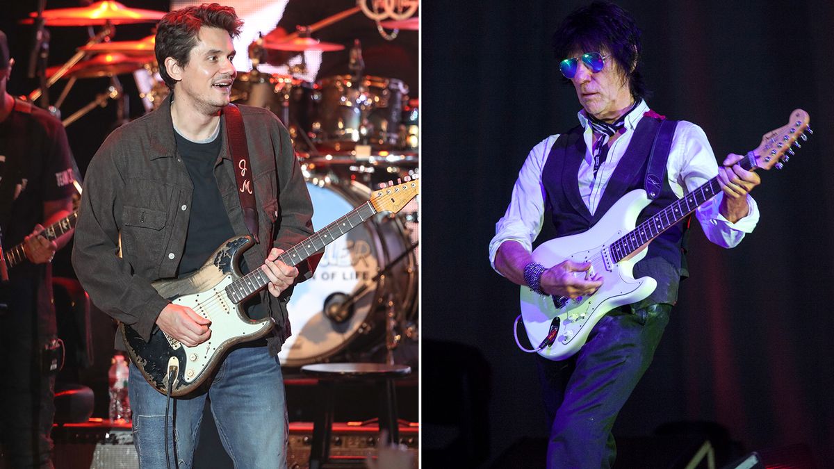 “I could finally quieten down this noise in my head... the best in the room is sitting over there – and it doesn’t have to maybe be me”: John Mayer says that when Jeff Beck was in the room, he felt he could finally relax about his guitar playing
