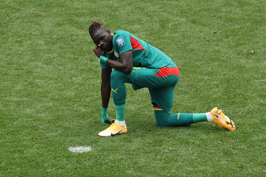 Senegal player takes a knee at the 2026 World Cup