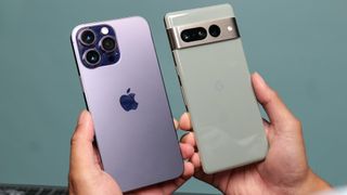 iPhone 14 Pro Max and Google Pixel 7 Pro 