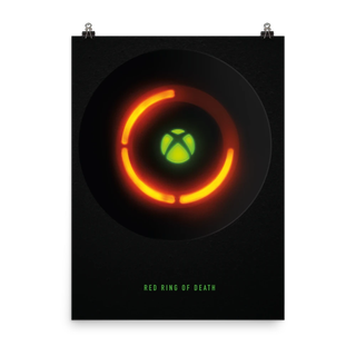 Xbox Red Ring Poster