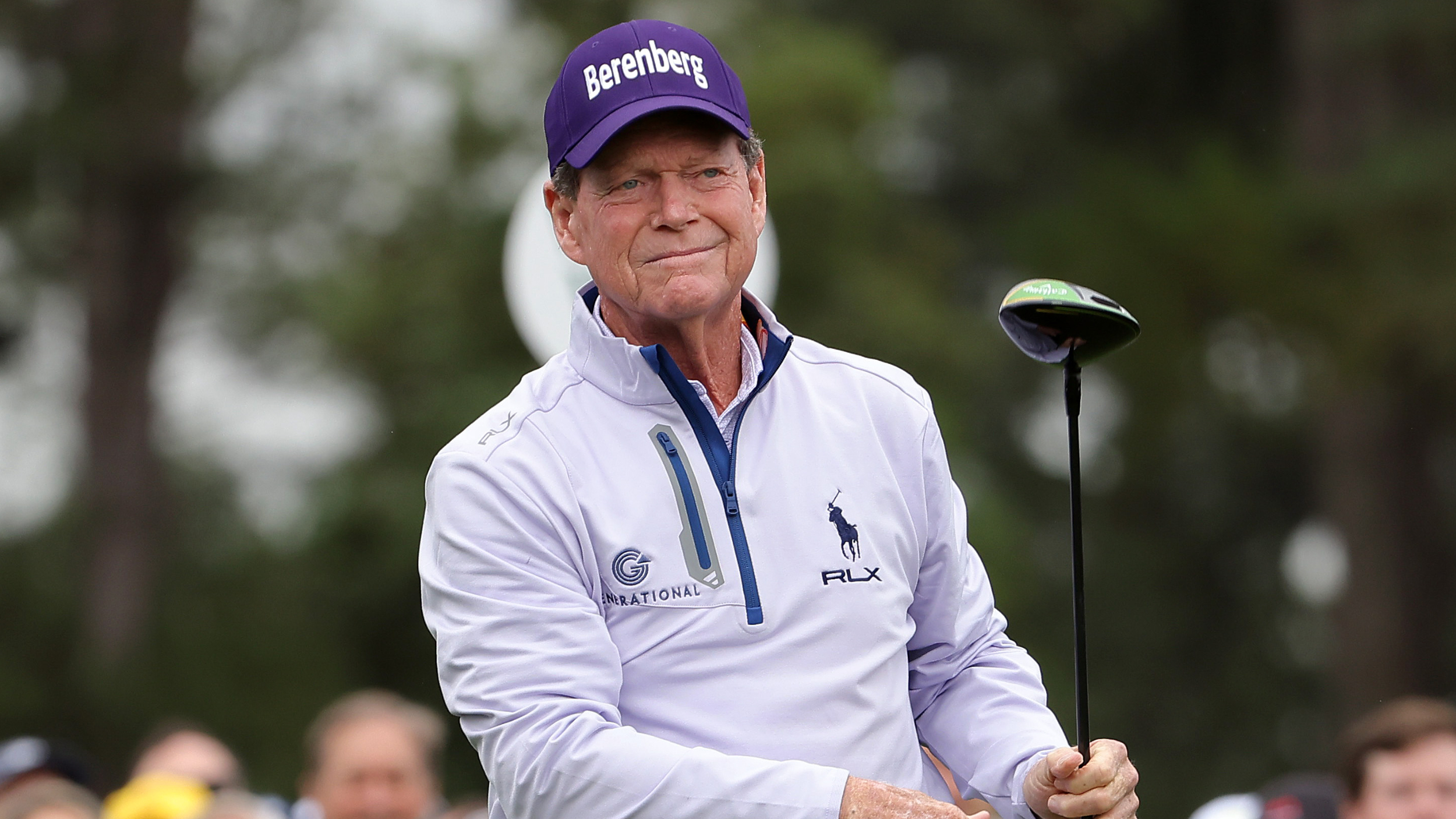 Tom Watson at The Masters 