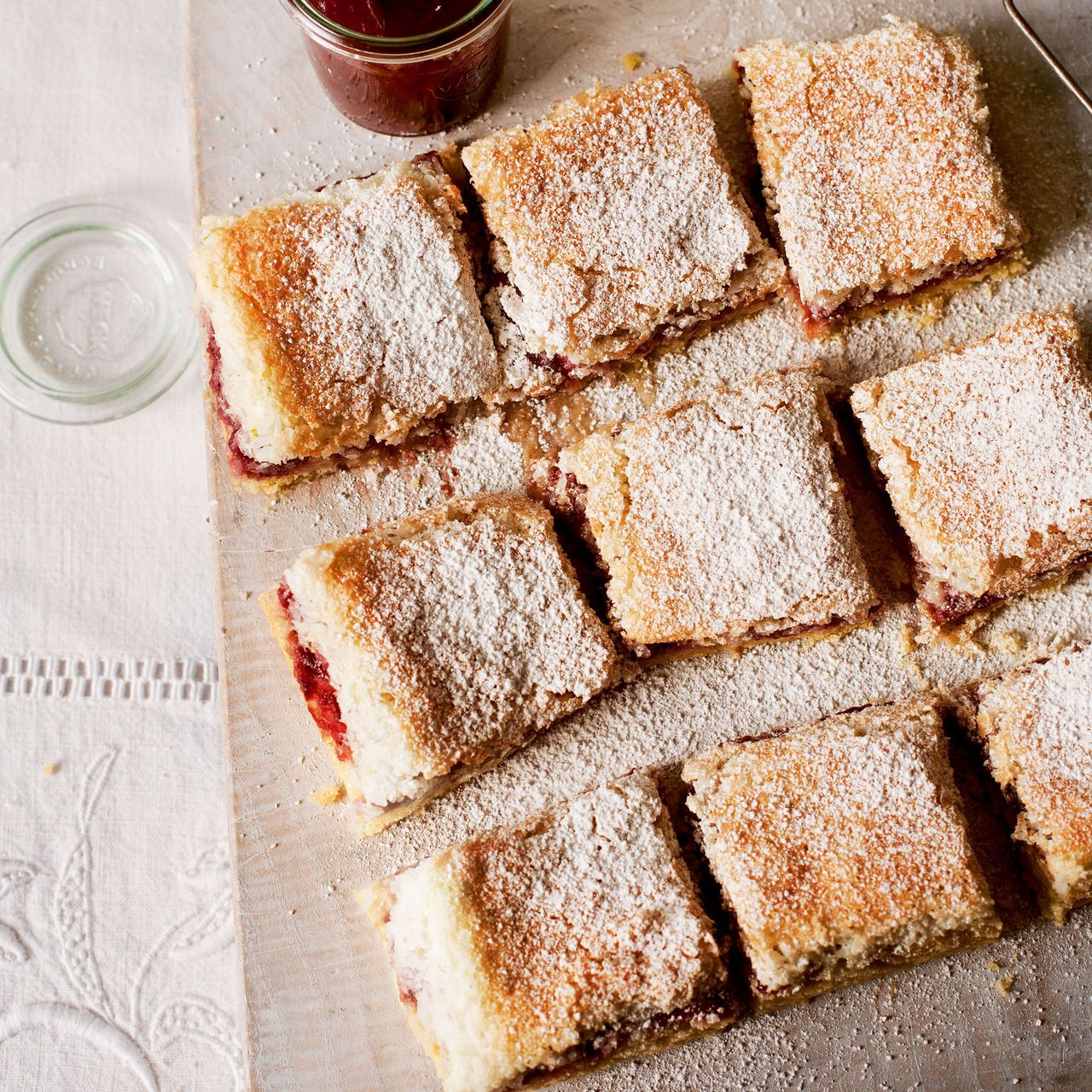 Raspberry and Lime Coconut Squares recipe-cake recipes-recipe ideas-new recipes-woman and home