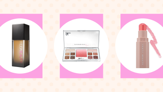 Pink, Skin, Beauty, Product, Cosmetics, Eyebrow, Lipstick, Beige, Material property, Peach,