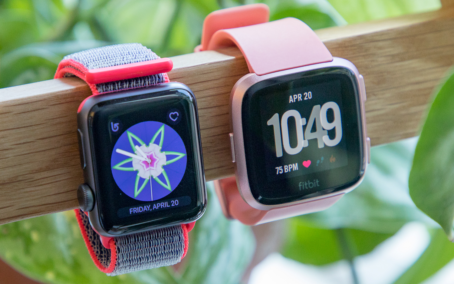 differences between fitbit and apple watch