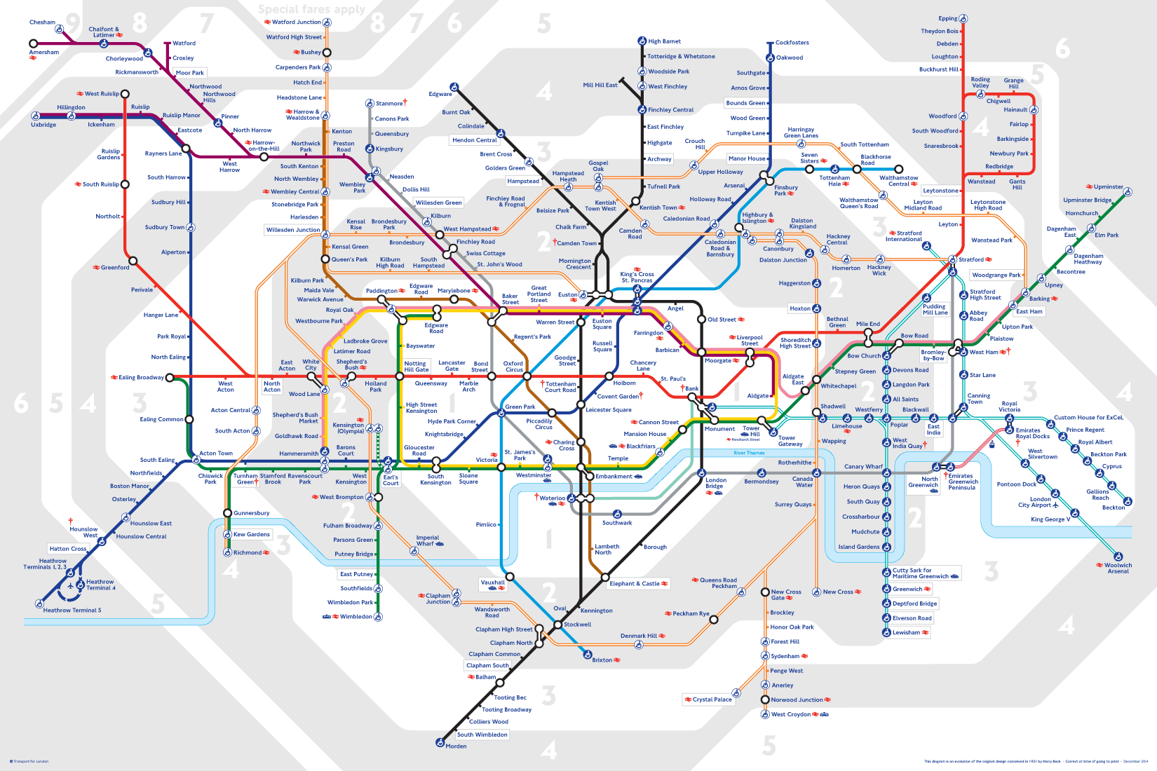 London Underground map