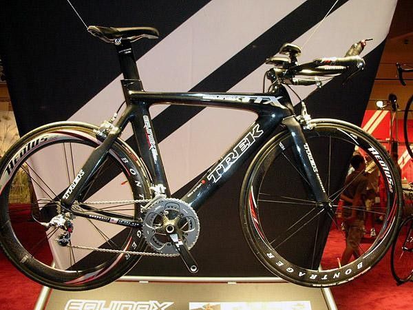 Fast company: Trek's Equinox TTX 9.9 SSL is the new time machine that Discovery Channel's Levi Leipheimer rode to victory in Stage 20 of this year's Tour De France.