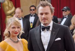 Heath Ledger and Michelle Williams