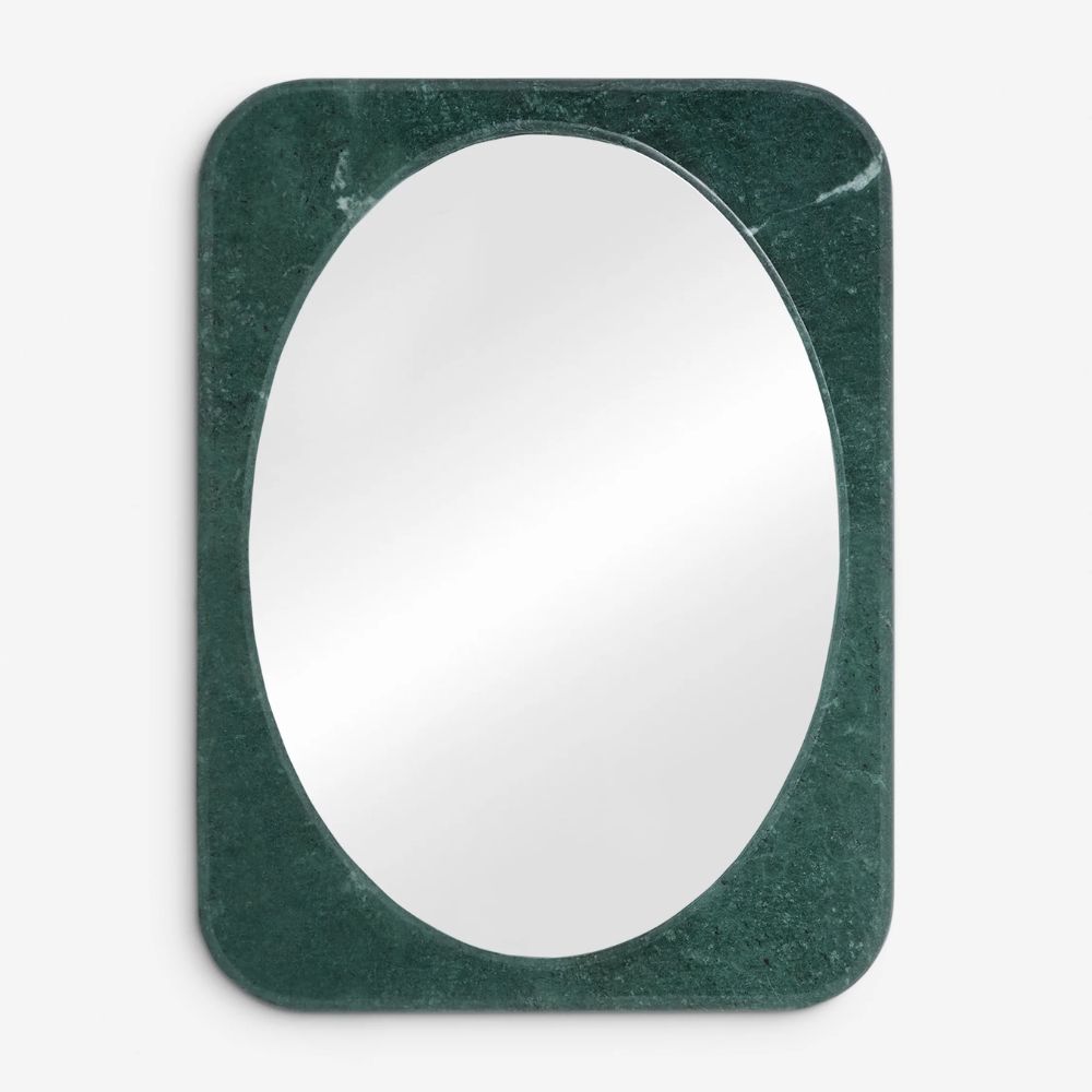 Arista Green Marble Mirror