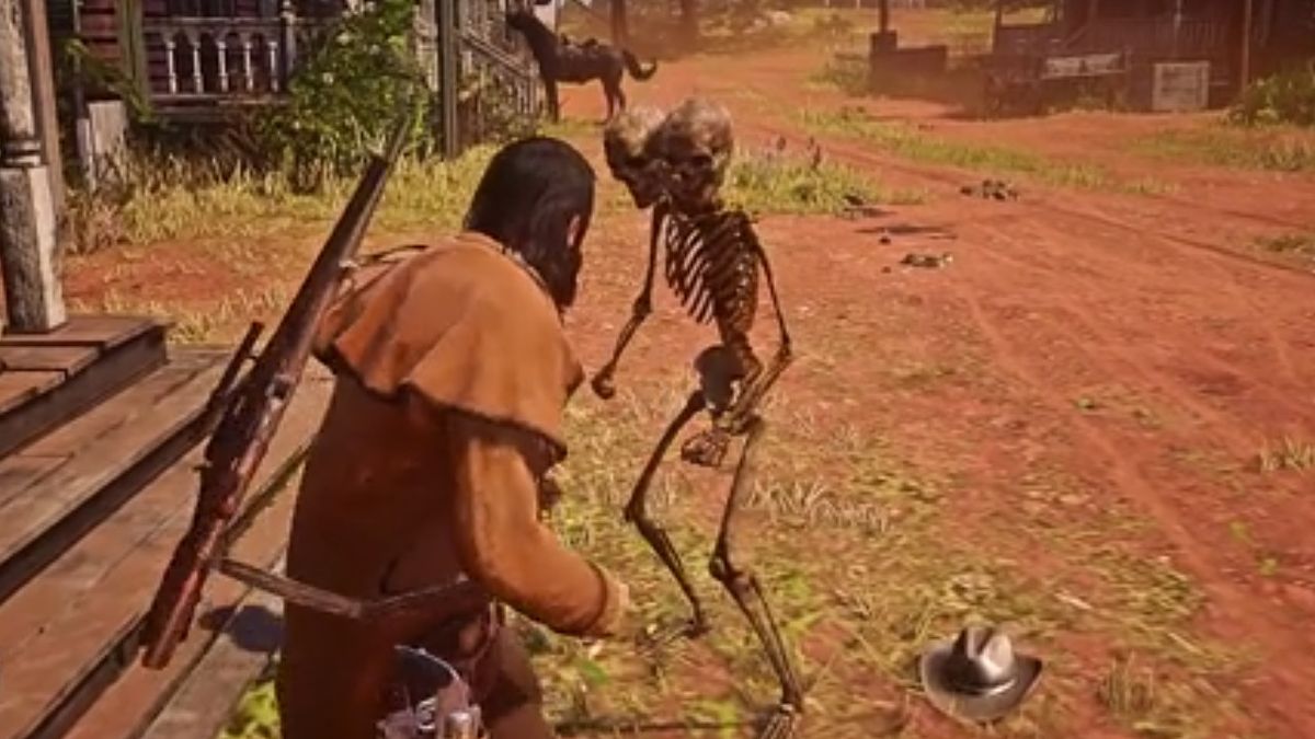 Red Dead Online is suffering an undead nightmare thanks to two-headed skeleton hackers