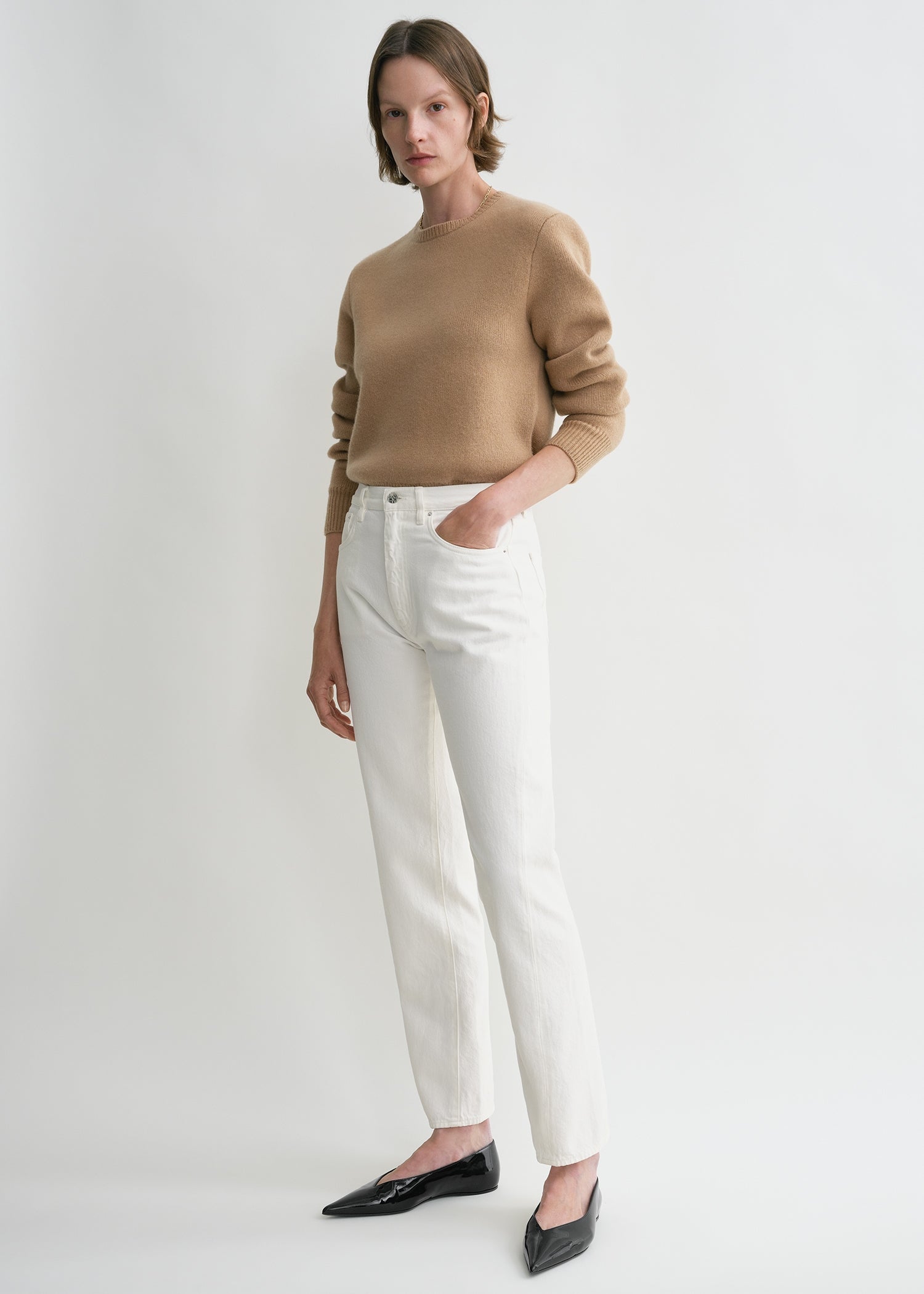 Twisted Seam Denim Off-White - 23/30