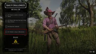 Red Dead Online gold daily challenges
