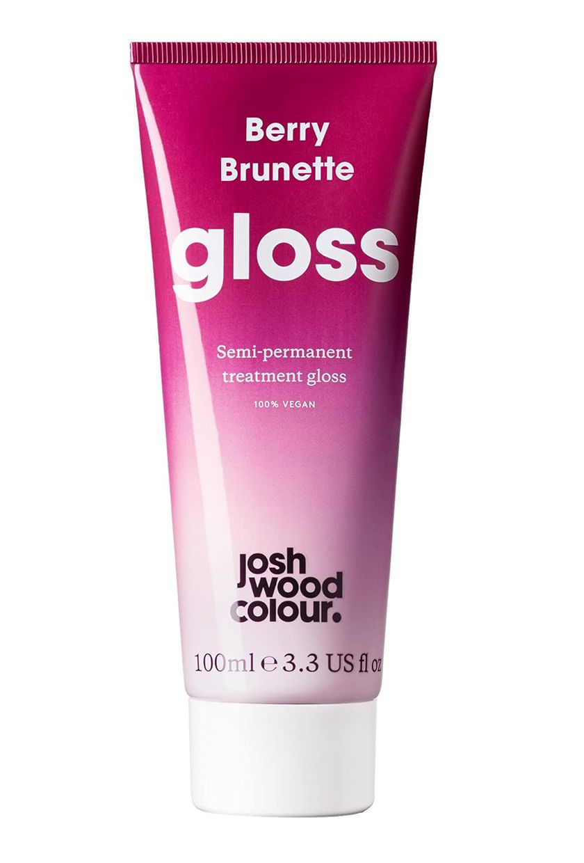 josh wood hair gloss berry brunette