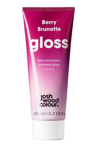 josh wood hair gloss berry brunette