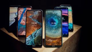 Some of the new Nokia phones