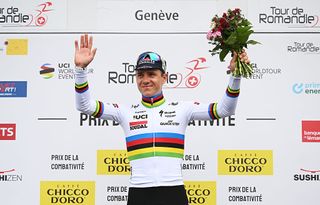 Remco Evenepoel wins stage 5 time trial at Tour de Romandie