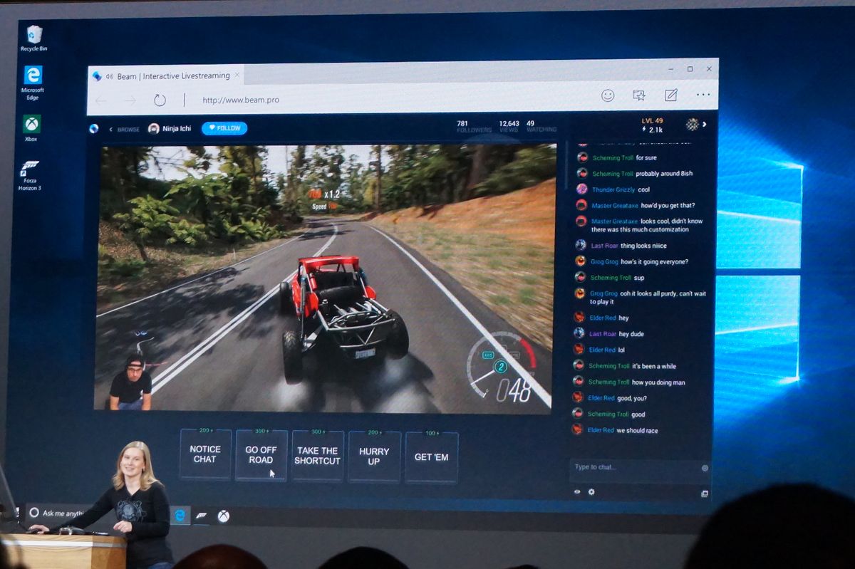 gane streaming preview on windows 10