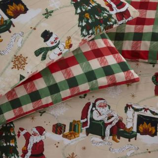 furn Jolly Santa Duvet Cover and Pillowcase Set