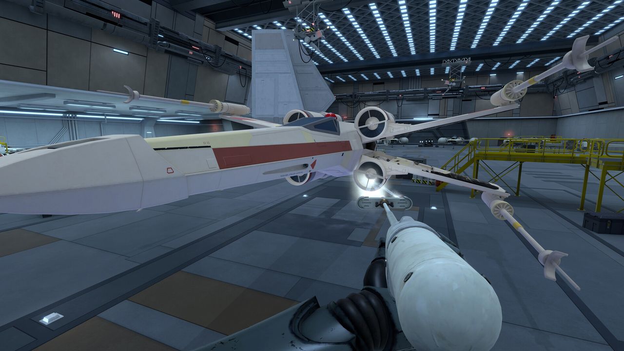 A screenshot from the PowerWash Simulator 2 Star Wars DLC.