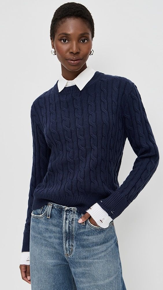 Lioness Coastal Cable Knit Pullover