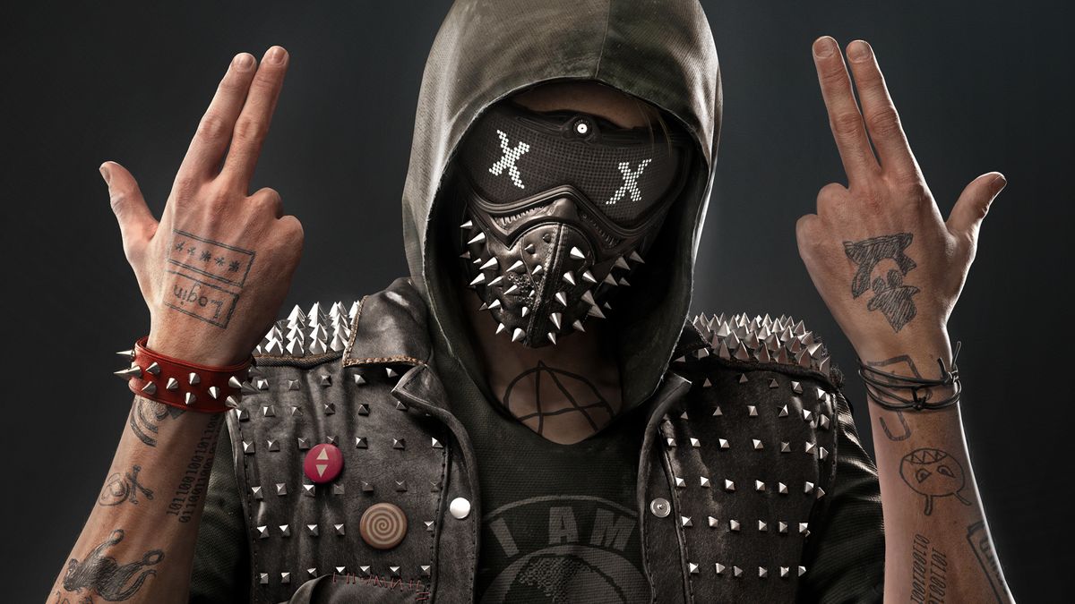 An ode to spiky hacker Wrench, the epitome of Watch Dog 2's new