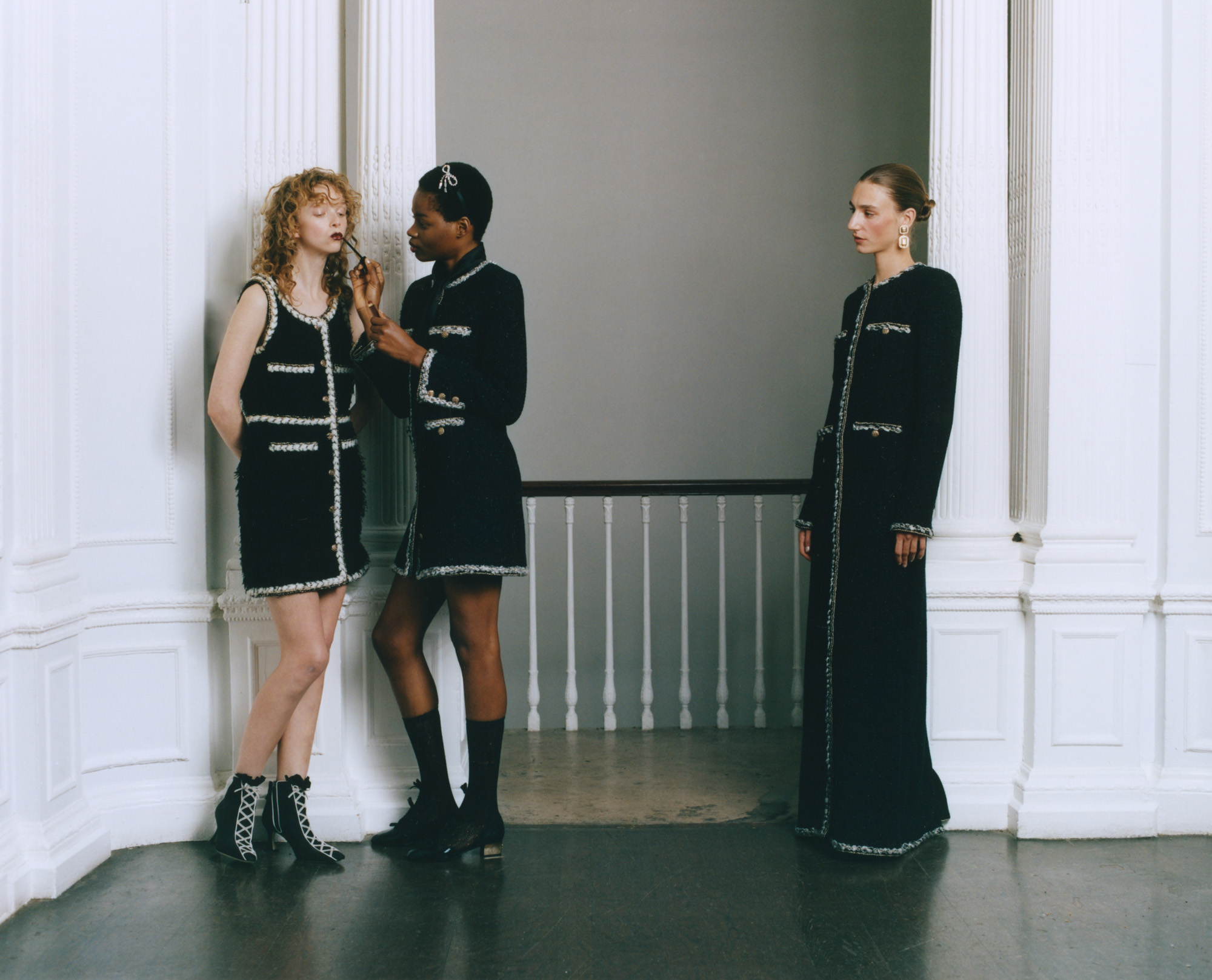 Party Dressing 2025 black and white trend