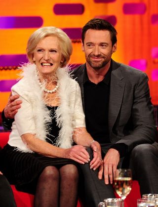 Mary Berry and Hugh Jackman on the Graham Norton Show in 2012