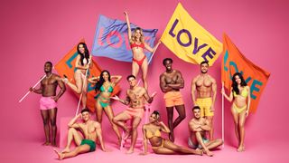Group shot of the islanders for Love Island 2022
