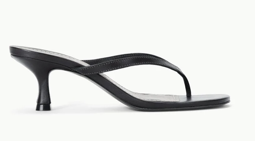 Staud, FREJA KITTEN HEEL BLACK