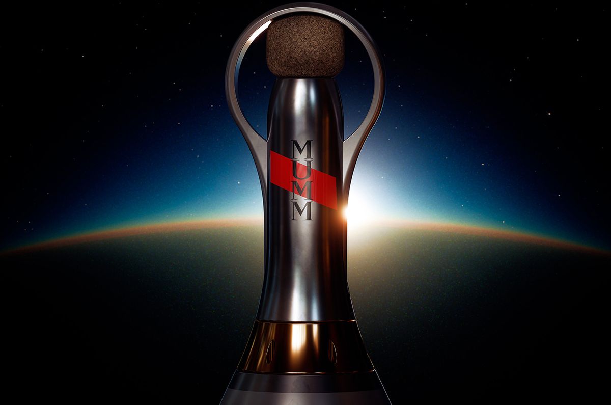 Maison Mumm has developed Mumm Cordon Rouge Stellar to be the first champagne made for microgravity.