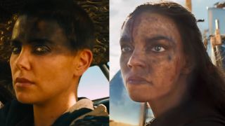 Two Furiosas: Charlize Theron in Mad Max: Fury Road and Anya TAylor-Joy in Furiosa: A Mad Max Saga