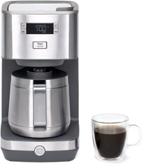 GE Stainless Steel Drip Coffee Maker with 10 Cup Thermal Carafe|  Was $99.