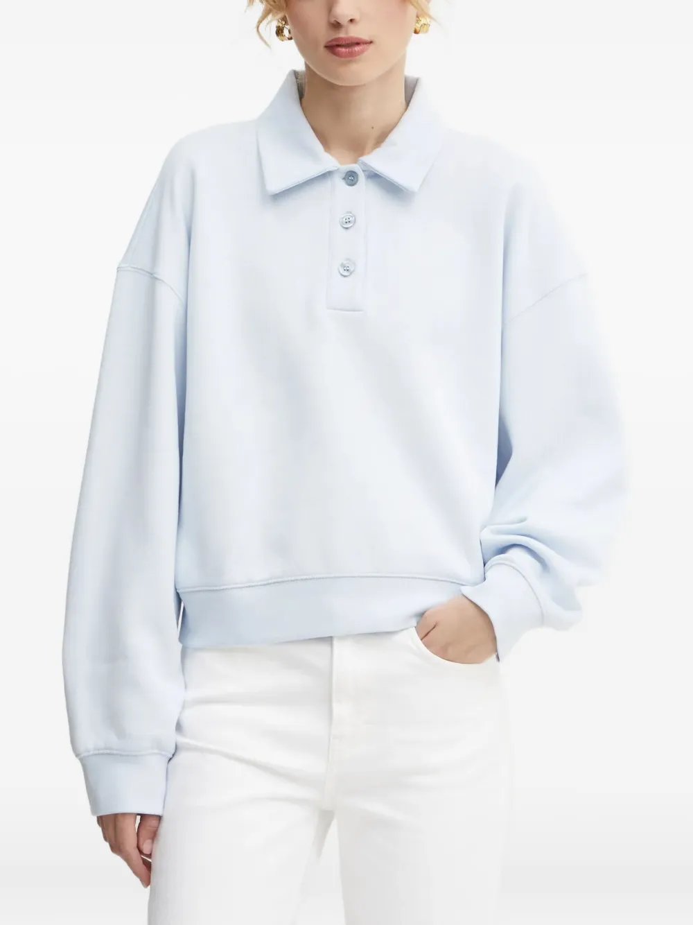 Filippa K Long-Sleeve Polo Shirt | Xs