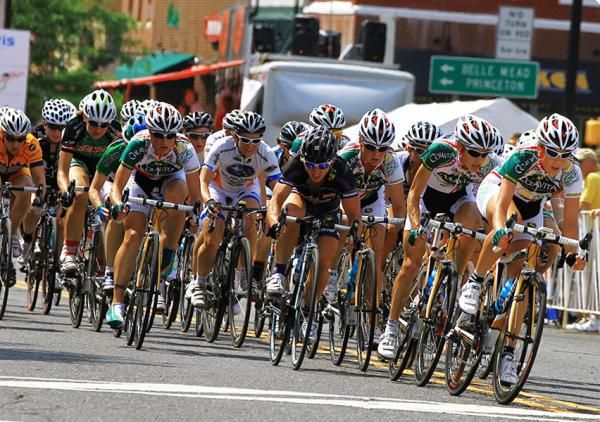 Team Colavita quickens the pace so their sprinters can have the advantage.