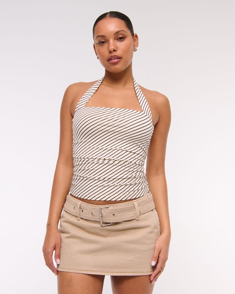 The A&f Ava Halter Top