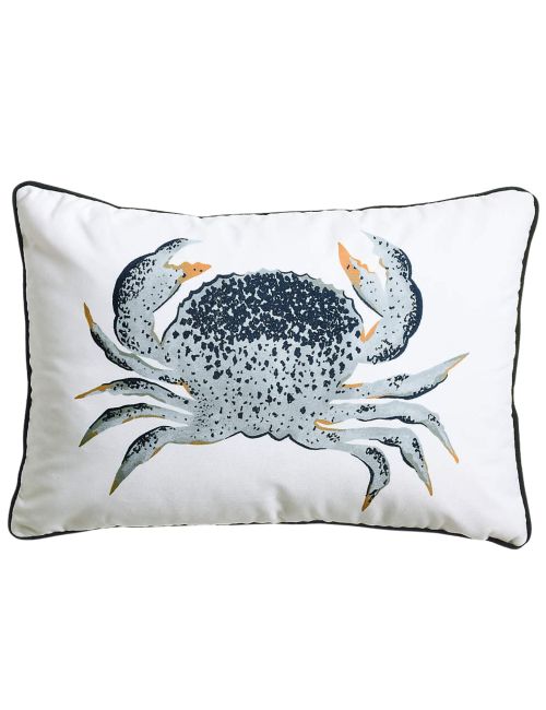 Swimmer Crab Indoor/Outdoor Throw Pillow