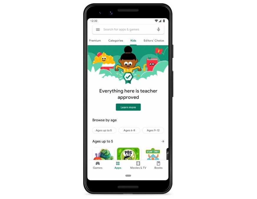 Google Play Store releases 'Teacher Approved' section to help with ...