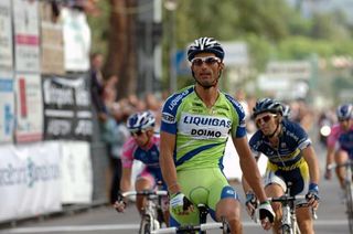Daniele Bennati (Liquigas - Doimo) sprinted to victory in the Giro della Toscana.