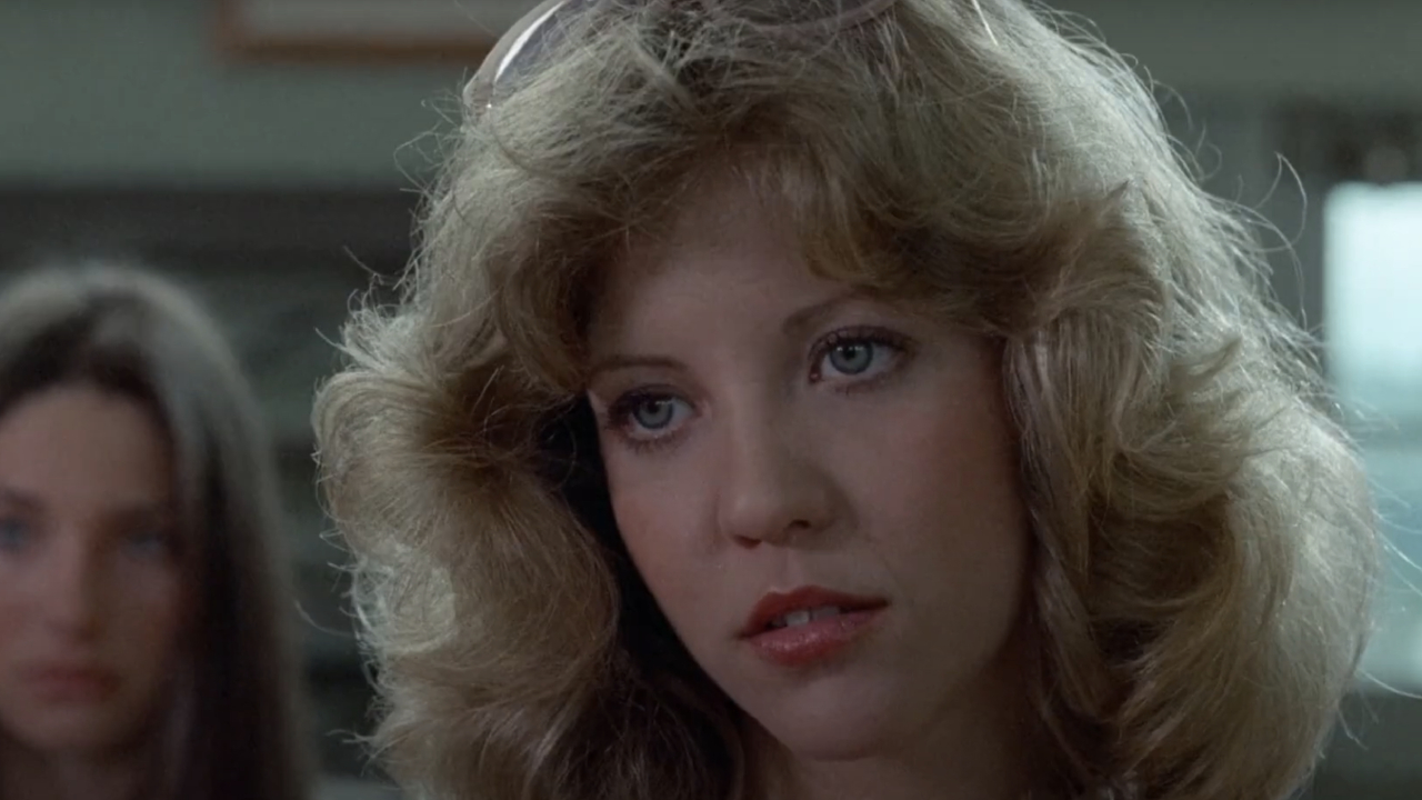 Nancy Allen giving a sinister look in Carrie