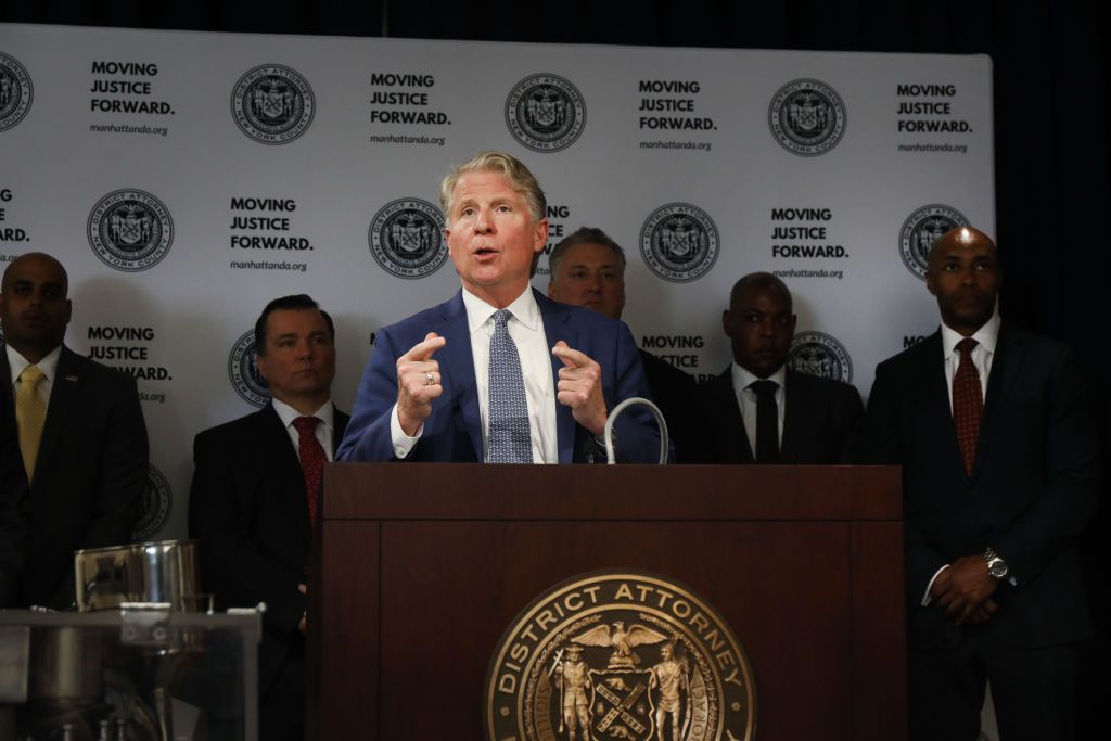 Manhattan District Attorney Cyrus Vance.