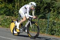 Amber Neben en route to victory at the Chrono des Nations.