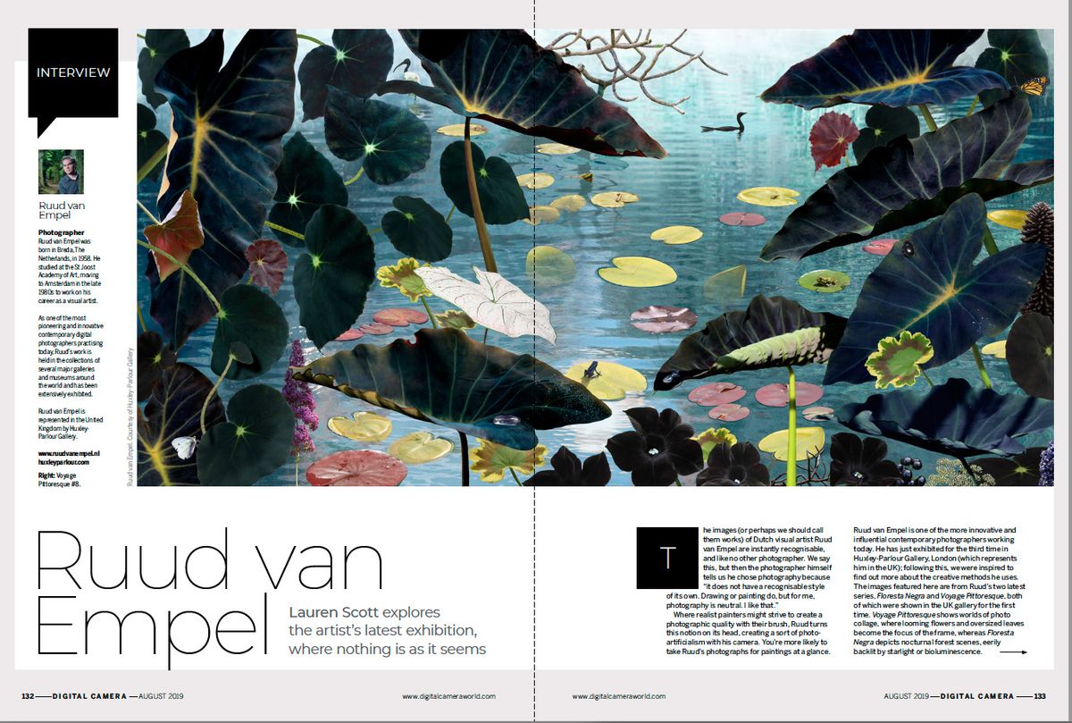 DCam 219 interview opening spread image