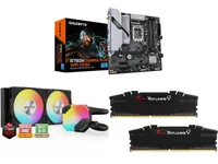 Gigabyte B760M Gaming Plus Wi-Fi + Montech HyperFlow 240 AIO + G.SKILL Ripjaws V Series 32GB DDR4 Gigabyte B760M Gaming Plus Wi-Fi + Montech HyperFlow 240 AIO + G.SKILL Ripjaws V Series 32GB DDR4