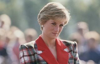 Princess Diana in Cullompton, Devon, September 1990