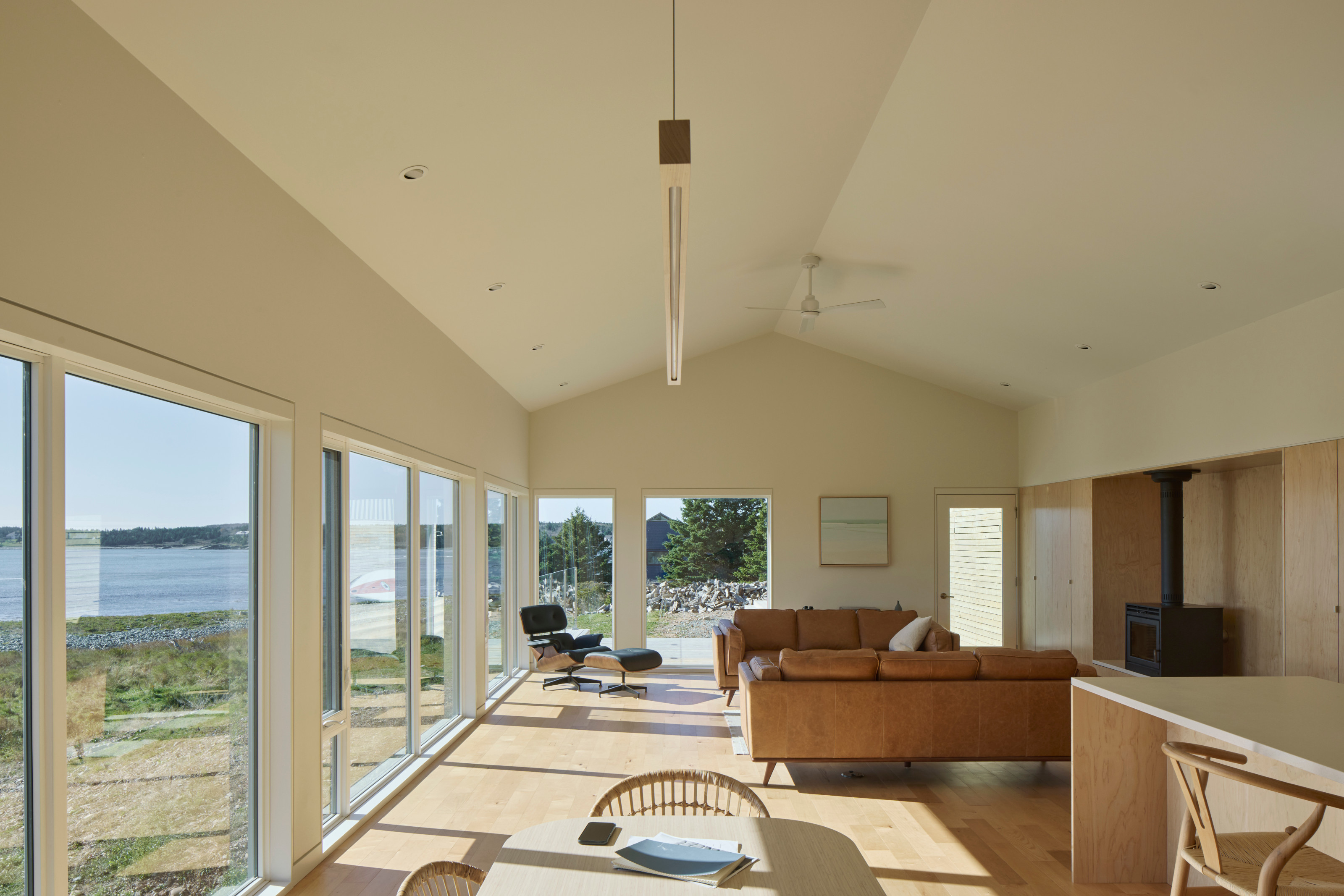 The main living space of the Laurencetown House