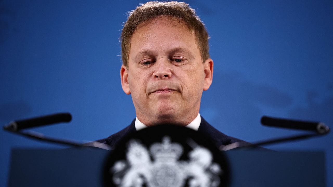 Defence Secretary Grant Shapps 